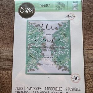 Sizzix Foliage Wrap Thinlits Die Set